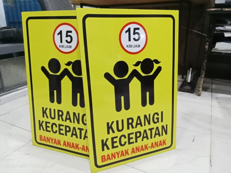 stiker rambu